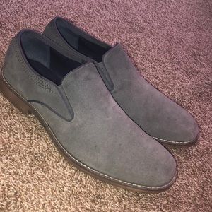 Gray Calvin Klein Dress Shoes